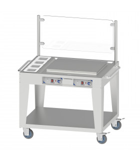 Stand ambulant à plaque à snacker CSAPAS CASSELIN