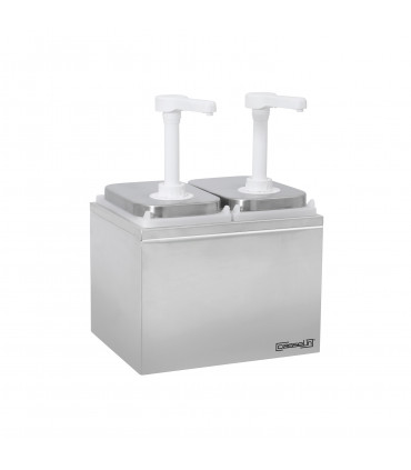 Pompe à sauce neutre 2 x 2 L CPSN22L CASSELIN Pompe à sauce neutre 2 x 2 L CPSN22L CASSELIN