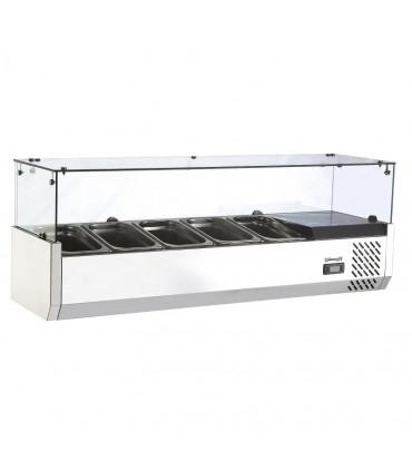 Saladette à poser 5 x GN 1/4 CSAP514 CASSELIN Saladette à poser 5 x GN 1/4 CSAP514 CASSELIN