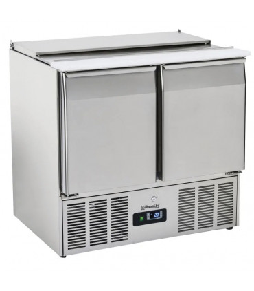 Saladette de préparation 2 portes 900 CSA2P CASSELIN Saladette de préparation 2 portes 900 CSA2P CASSELIN