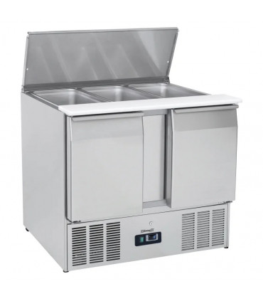 Saladette de préparation 2 portes 1045 CSAP2P1045 CASSELIN Saladette de préparation 2 portes 1045 CSAP2P1045 CASSELIN