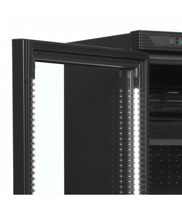 Réfrigérateur à boissons Réf. CEV425 BLACK L/H Noir Tefcold