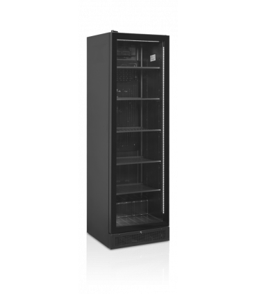 Vitrine réfrigérée noire Réf. SCU1425 FRAMELESS L/H Tefcold