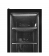 Vitrine réfrigérée noire Réf. SCU1425 FRAMELESS L/H Tefcold