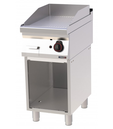 Plaque à snacker Chrome Lisse avec soubassement Gaz 40  C7PASCLG40S CASSELIN Plaque à snacker Chrome Lisse avec soubassement Gaz 40  C7PASCLG40S CASSELIN