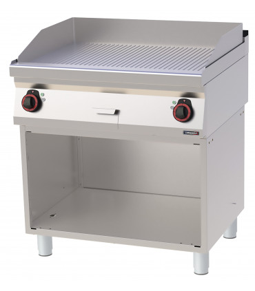 Plaque à snacker Chrome Lisse avec soubassement 80  C7PASCL80S CASSELIN Plaque à snacker Chrome Lisse avec soubassement 80  C7PASCL80S CASSELIN