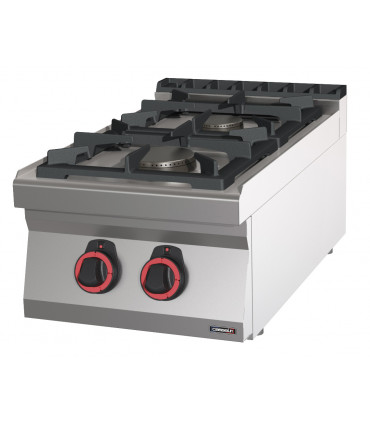 Fourneau gaz à poser 2 feux 40  C7FOG2F40 CASSELIN Fourneau gaz à poser 2 feux 40  C7FOG2F40 CASSELIN