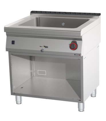 Bain-marie GN 2/1 200 mm avec vanne de vidange et soubassement 80  C7BM2200V80S CASSELIN