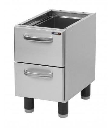 Soubassement 2 tiroirs 33  C6S2T33 CASSELIN