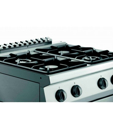Plan de cuisson gaz 700, B800, 4FL, EBO Bartscher