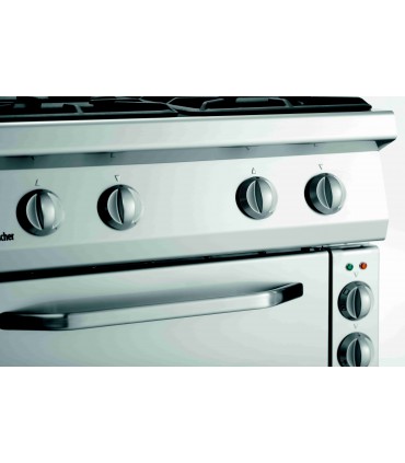 Plan de cuisson gaz 700, B800, 4FL, EBO Bartscher