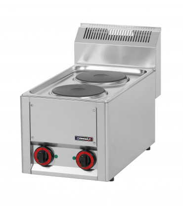 Fourneau électrique à poser 2 feux 33  C6FOE2F33 CASSELIN Fourneau électrique à poser 2 feux 33  C6FOE2F33 CASSELIN