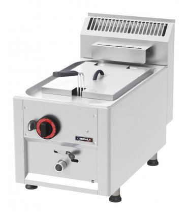 Friteuse gaz à poser avec vanne de vidange 8L 33  C6FGV833 CASSELIN Friteuse gaz à poser avec vanne de vidange 8L 33  C6FGV833 CASSELIN