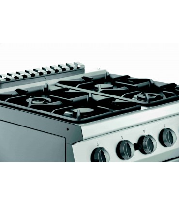 Fourneau gaz 700, L800, 4PL, FG Bartscher