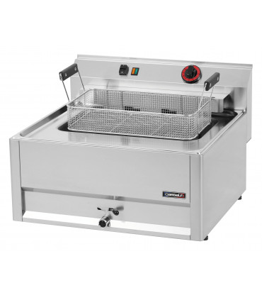 Friteuse électrique à poser avec vanne de vidange 16L 66  C6FEV1666 CASSELIN Friteuse électrique à poser avec vanne de vidange 16L 66  C6FEV1666 CASSELIN