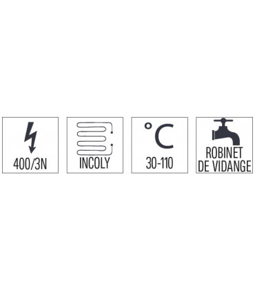 Cuiseur à pâtes 2x8L 66  C6CAP8266 CASSELIN