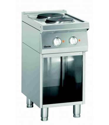 Fourneau él. 700, L400, 2PL, SO Bartscher