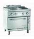 Cuisinière él. 700,L800,4p,four él. Bartscher