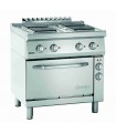 Cuisinière électrique 700,L800,4p,four électrique  Réf. 286326 BARTSCHER