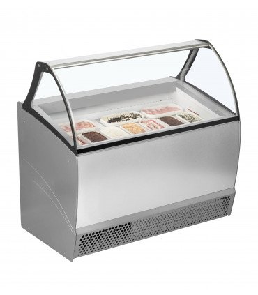 Vitrine à crèmes glacées froid ventilé BERMUDA RV10 ISA