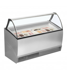 Vitrine à crèmes glacées froid ventilé BERMUDA RV13 ISA