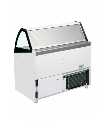 Vitrine à crèmes glacées froid ventilé BERMUDA VIEW RV10 ISA