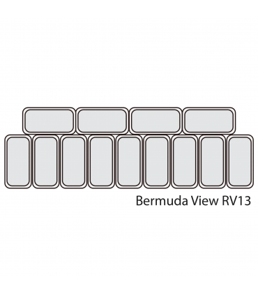 Vitrine à crèmes glacées froid ventilé BERMUDA VIEW RV13 ISA