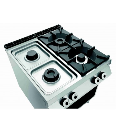 Fourneau gaz 4 foyers, SO Bartscher