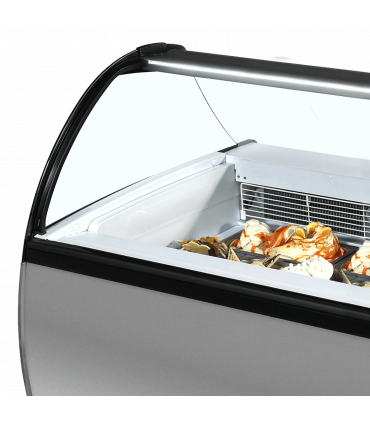 Vitrine à crèmes glacées froid statique ISABELLA 10LX ISA