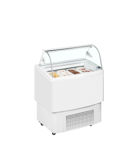 Vitrine à crèmes glacées froid ventilé FIJI 4 ISA