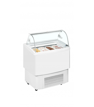 Vitrine à crèmes glacées froid ventilé FIJI 4 ISA