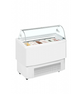 Vitrine à crèmes glacées froid ventilé FIJI 6 ISA