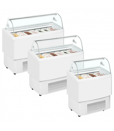 Vitrine à crèmes glacées froid ventilé FIJI ISA