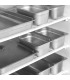 Congélateurs de stockage GN2/1 Réf. UF600 Blanc ou Gris Tefcold