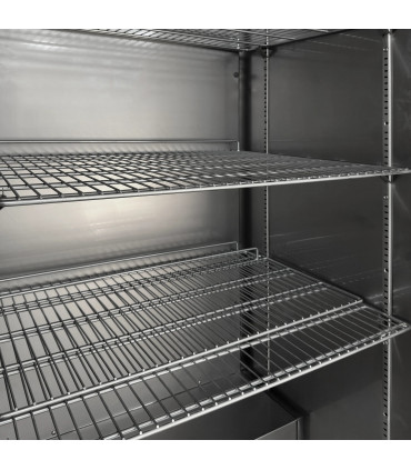 Congélateur de stockage GN2/1 inox Réf. UF600SS Tefcold