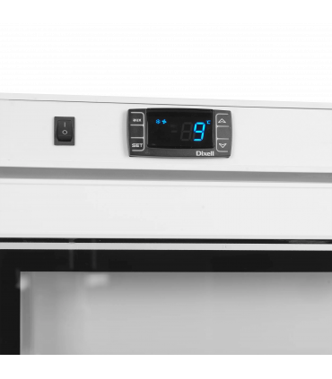 Congélateur de vitrine Réf. UF200VGW Tefcold