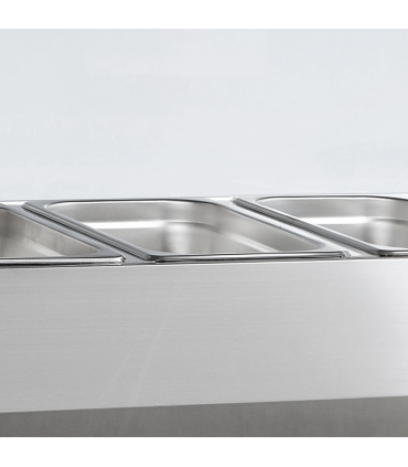 Vitrine réfrigérée  GN1/4 Réf. GVC33-180 Tefcold