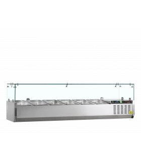 Vitrine réfrigérée  GN14 Réf. GVC33-140 Tefcold