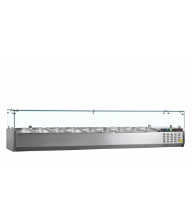 Vitrine réfrigérée  GN1/4 Réf. GVC33-180 Tefcold