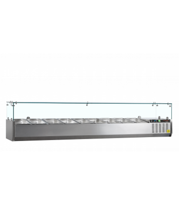 Vitrine réfrigérée  GN1/4 Réf. GVC33-180 Tefcold