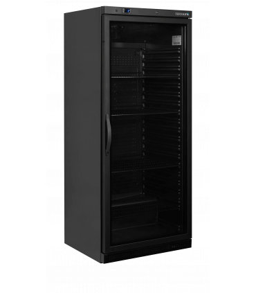 Réfrigérateur vitré GN21 noir Réf. UR600BG Tefcold