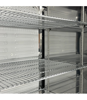 Réfrigérateur vitré GN2/1 Réf. UR600SS Tefcold