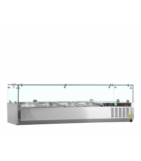 Vitrine réfrigérée  GN1/3 Réf. GVC38-120 Tefcold