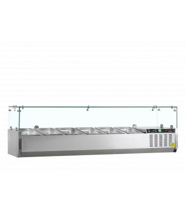 Vitrine réfrigérée  GN1/3 Réf. GVC38-150 Tefcold