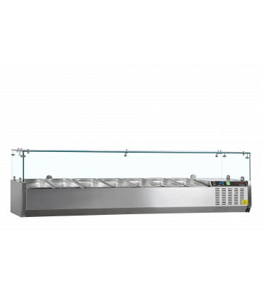 Vitrine réfrigérée  GN1/3 Réf. GVC38-160 Tefcold