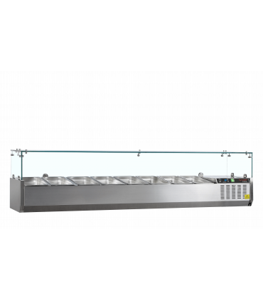 Vitrine réfrigérée  GN1/3 Réf. GVC38-180 Tefcold