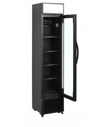 Réfrigérateur à boissons noir Réf. FSC175H BLACK Tefcold