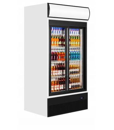Réfrigérateur vitré Réf. FSC1000S Tefcold
