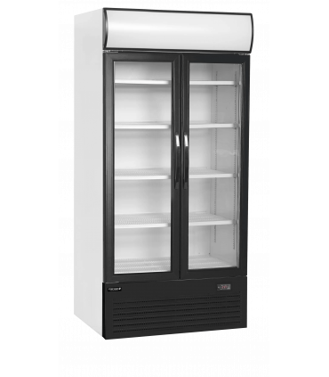 Réfrigérateur vitré blanc Réf. FSC1000H Tefcold