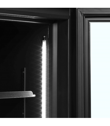 Réfrigérateur vitré noir Réf. FSC1000H BLACK Tefcold